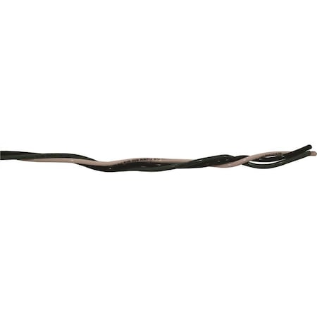 Southwire THHN Building Wire, Copper, 12 AWG, 3C, Black, Stranded, 250 ft 59318301